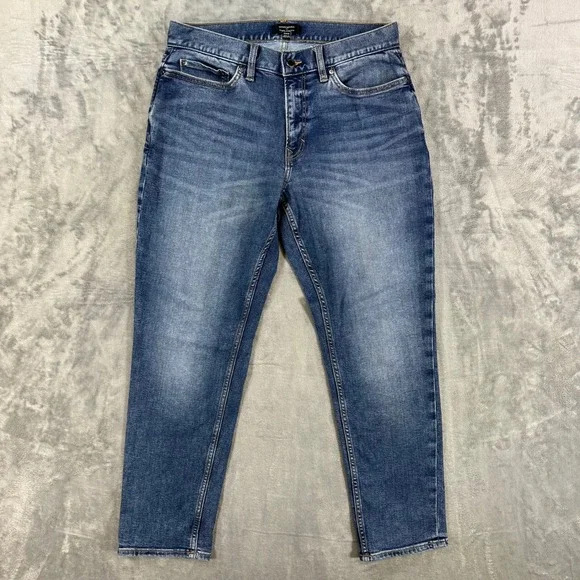 Banana Republic Travel Athletic Jeans Men's‎ Size 32x30 Blue Stretch Denim Pants