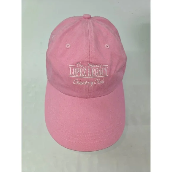 Ahead Headgear Baseball Cap Womens OSFM Pink Nancy Lopez Legacy Country Club Hat