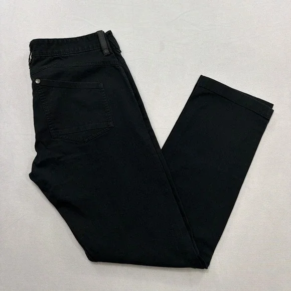 Oakley Pants Slim Fit Chino 5-Pocket Stretch Cotton Black Mens 34W 32L