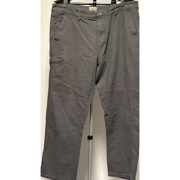 Weatherproof Vintage Flex Utility Pants Mens Relaxed Fit Stretch 5-Pocket Canvas