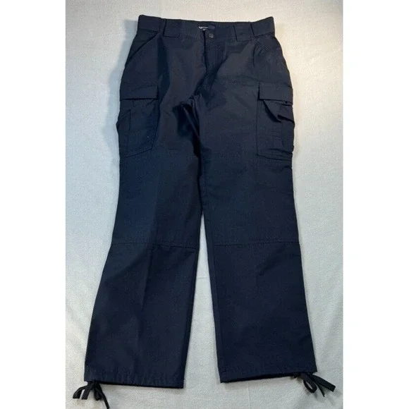 511 Tactical Cargo Pants 35-39 x 31‎ Adjustable Black Workwear Grunge
