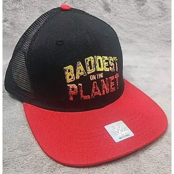 Rowdy Ronda Rousy Baddest On The Planet Snapback Trucker‎ Cap Hat WWE Wrestling