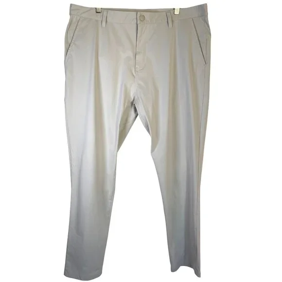 Rhone Men's Commuter Pant Classic Straight Leg Khaki Tan Size‎ 38 STYLE# 100036