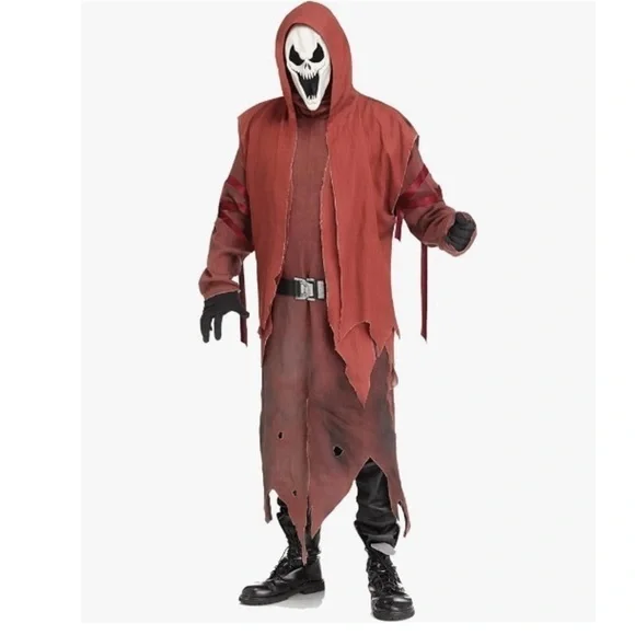 Dead by Daylight Viper Ghostface Costume NEW Men’s Black Red Horror XL