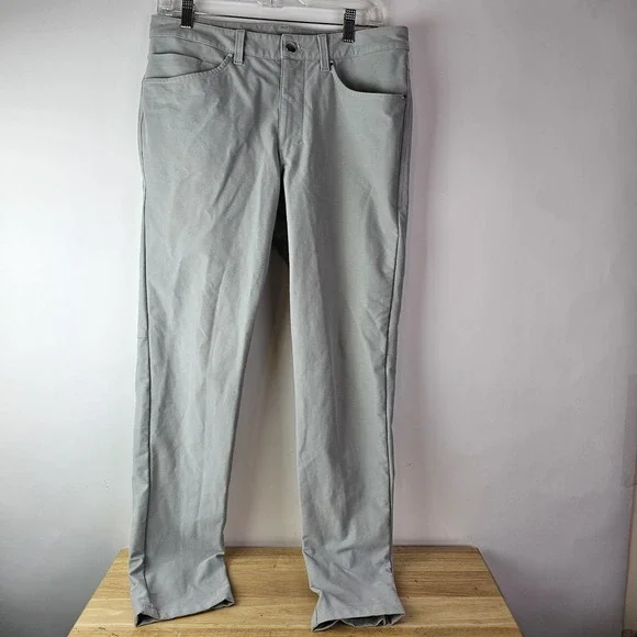 Lululemon ABC Classic-Fit 5 Pocket Pant Mens Size 32 Utilitech Workwear Inspired