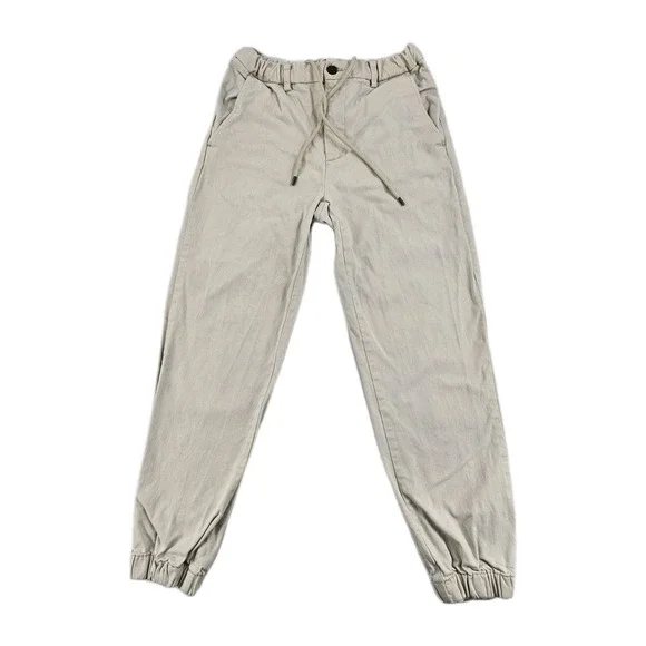 Brooks Brothers Jogger Chino Elastic Waist Drawstring Mens 30x30 beige Pant