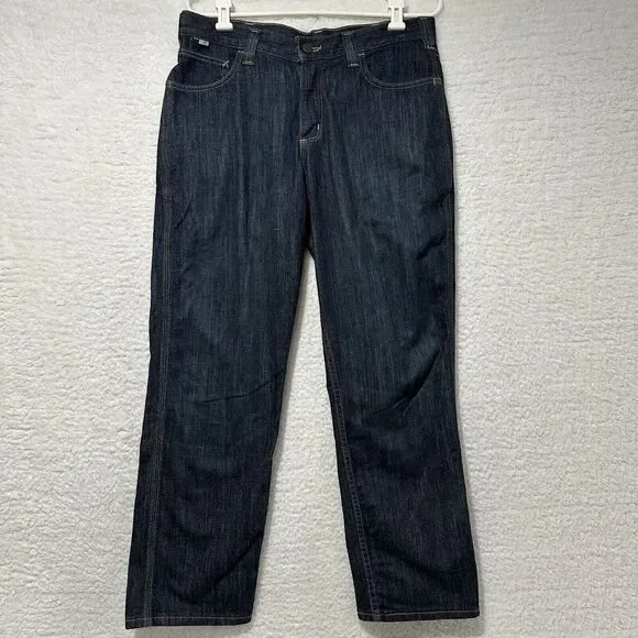 Carhartt FR Cat 2 Men's Blue Denim Work Pants 104790-131 Size‎ Actual 33X27