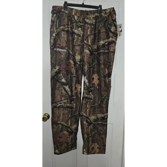 Whitewater Mossy Oak camo hunting pants‎ waterproof Mens 2XL