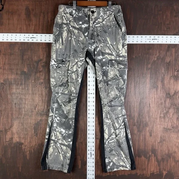 EPTM Pants Camouflage Cargo Wide-Leg Hunting Outdoors Streetwear Adult‎ Small