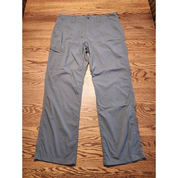 Royal Robbins Hiking Pants Men's 38x31 Outdoor Walking Greenish Slate‎ Stretch