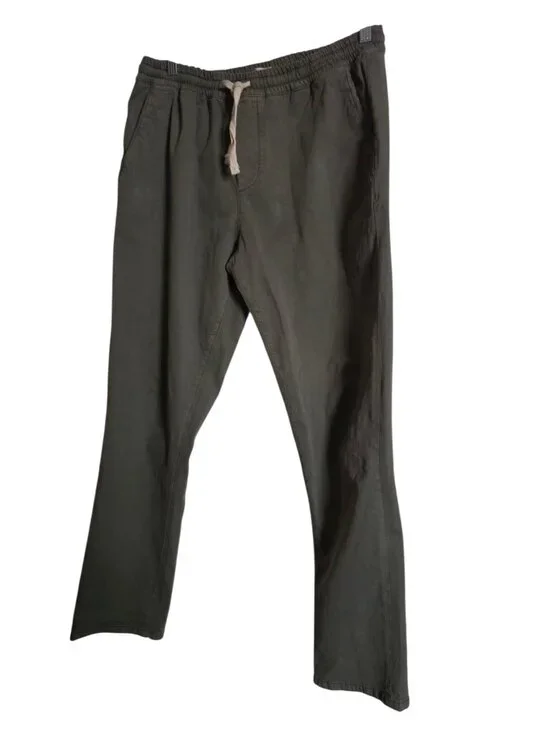 NWOT Marine Layer Saturday Men's Olive Night Drawstring Gorpcore Pant Sz L.