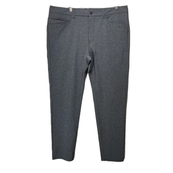 iFit Reaction Commuter Pants Mens‎ 38 Performance Reflective Pockets Dark Gray