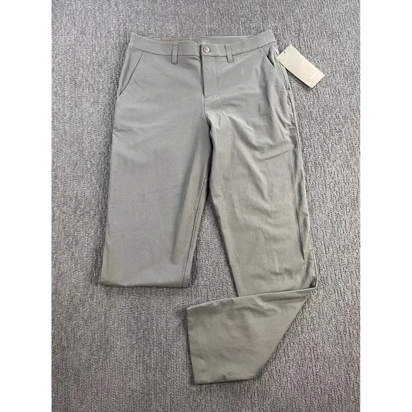 Lululemon ABC Classic-Fit Trouser 34x32 Warpstreme Obsidian Grey LM5ALTS