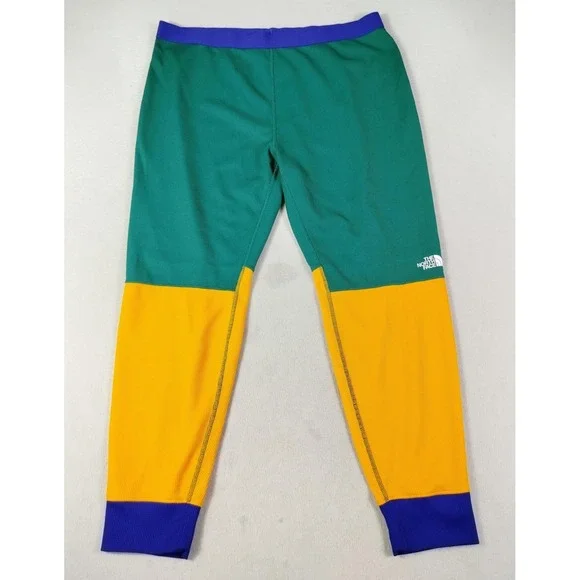 The‎ North Face Baselayer Pants Mens XL Multicolor Thermal Jogger Colorblock