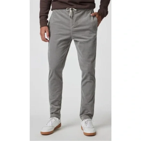 Vuori Corduroy Optimist‎ Pants Men's Gray  Sz L
