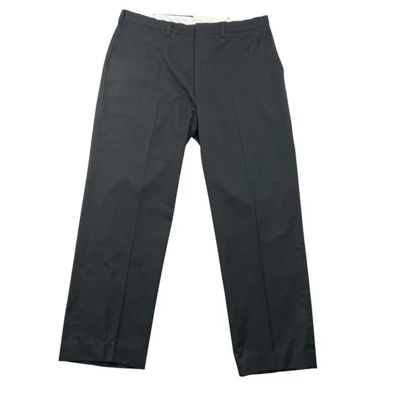 Dee Cee Work Trousers Mens 37x30 Black Vintage Made in USA Straight Leg Pants