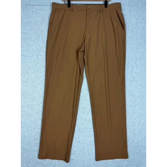 Callaway Golf Pants Mens 38x32 Brown Opti-Dri Performance Trousers