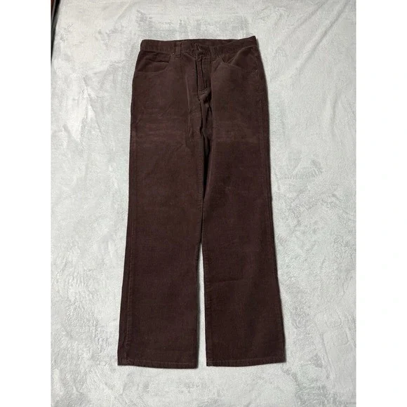 Patagonia Pants Mens 32 Brown Straight‎ Corduroy Organic Cotton Classic 32x31