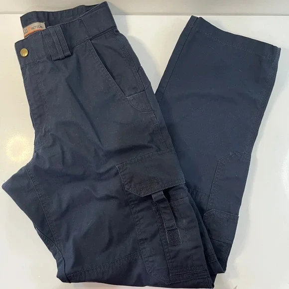 5.11 Tactical‎ Mens Pants 30x34 Blue Cargo Utility Work Hiking Outdoor Gorpcore