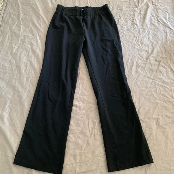 Planet Motherhood Black Stretch Pull on Dress Pants M-L‎