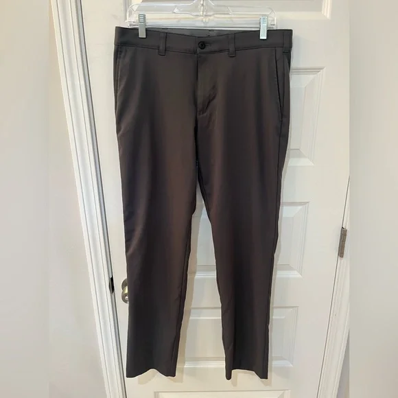 Ben‎ Hogan Performance Golf Pants Men’s 32x32(32x31) Grey Flat Front Slacks