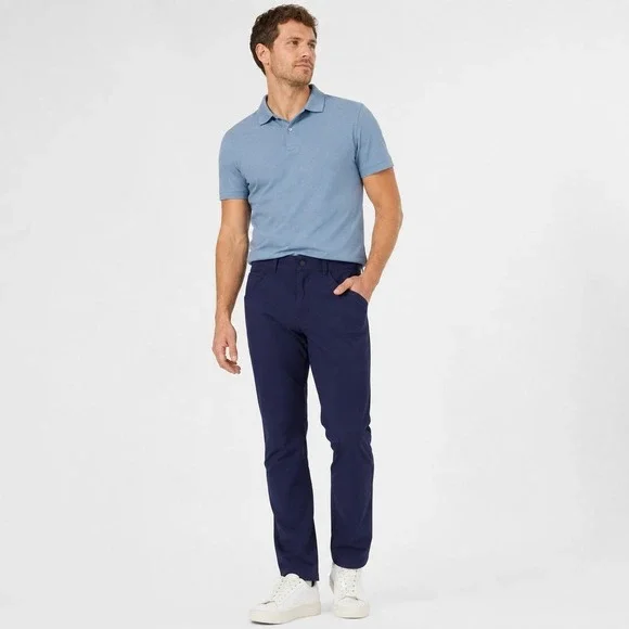 Peter Millar Golf Pants Mens 32 Blue Performance Stretch Business Casual Preppy