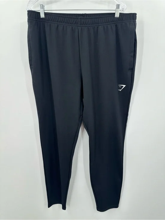 Gymshark Men's Black Arrival Woven Joggers‎ Size XXL