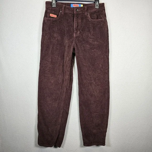 EMPYRE Vintage Corduroy Pants Brown‎ Trousers Size 27