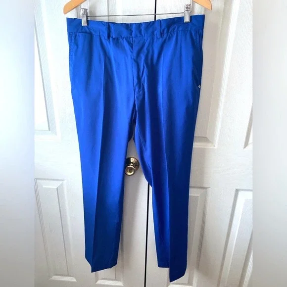 RLX‎ Ralph Lauren Blue Performance Golf Tennis Pickleball Pants 33/30