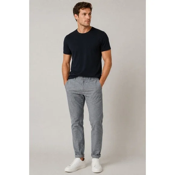 J.Crew Pants Mens 33x29 Gray Bowery Slim‎ Fit Business Casual