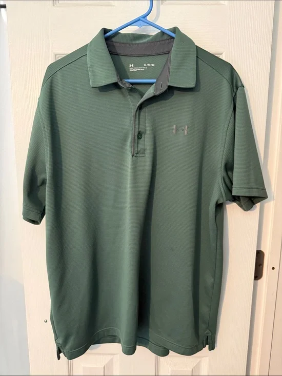 Under Armour Men’s Olive Green Performance Polo