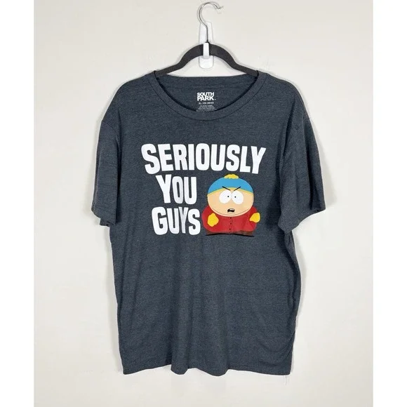 Men's South Park Officially Licensed Eric Cartman Graphic T-Shirt Size- Medium