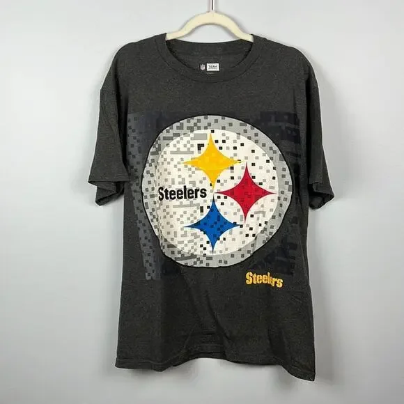 Steelers NFL team apparel men’s/ unisex large crew neck tshirt