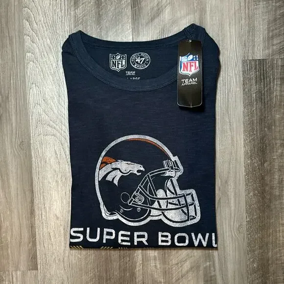 Denver Broncos Super Bowl XLVIII Champions 47 Brand Tee - 2XL