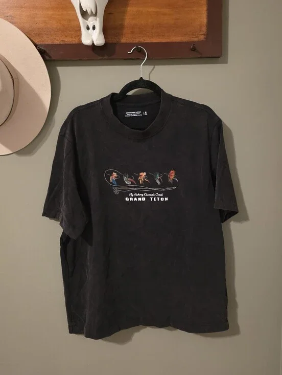 Abercrombie & Fitch Soft A&F Collection Premium Heavyweight 2.0 Tee Fly Fishing