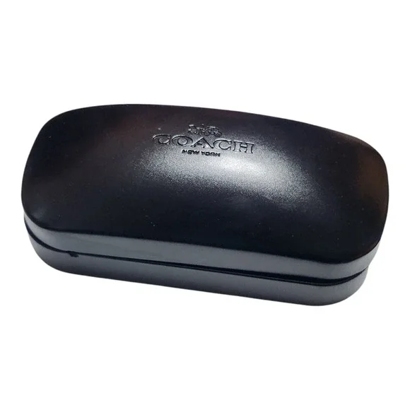 Coach New York‎ Black Hard Clamshell Case Eyeglasses Sunglasses Protection