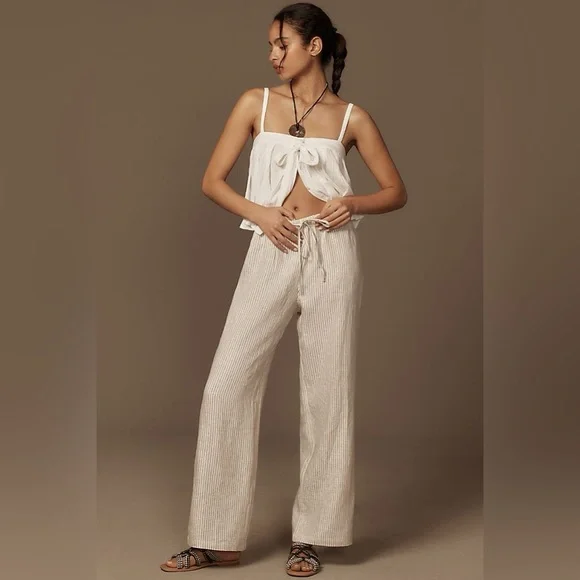 Reformation Olina linen pants XSP