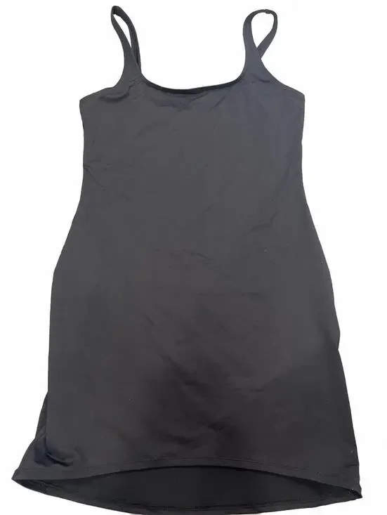 Skims Swim tank dress in Onyx