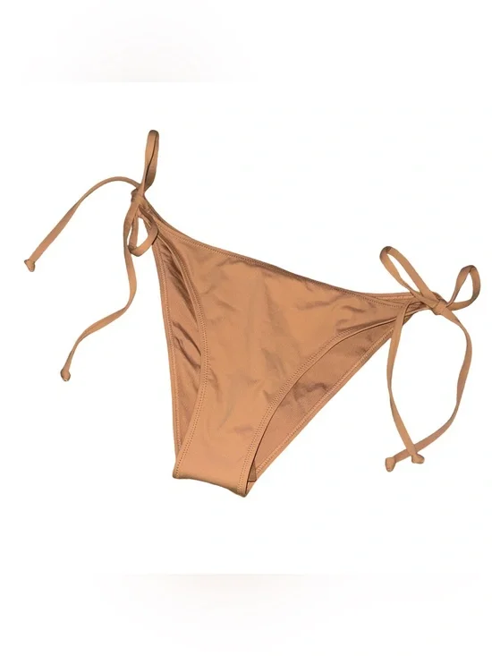 SKIMS Recycled Swim Low Rise Tie Bikini Bottom Color: Orche XL New with Tag