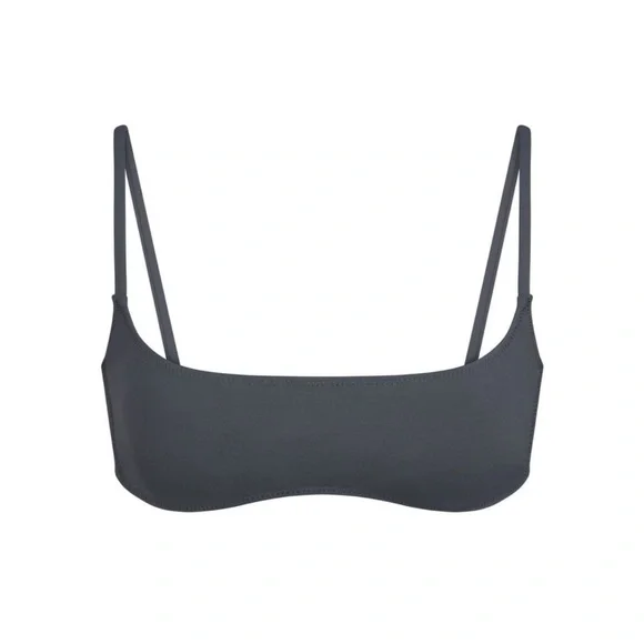 Skims Grey Bikini Top‎