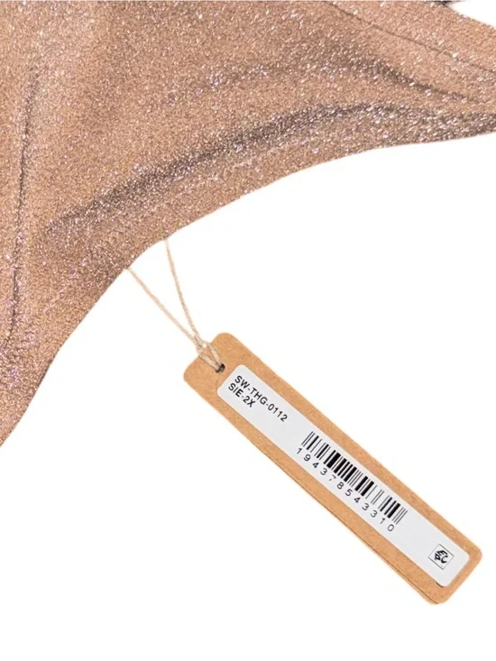 SKIMS Glitter Swim String Thong Bikini Bottom Size 2X New with Tag