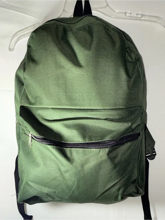 Classic Olive Green Men's Backpack - Unbranded
