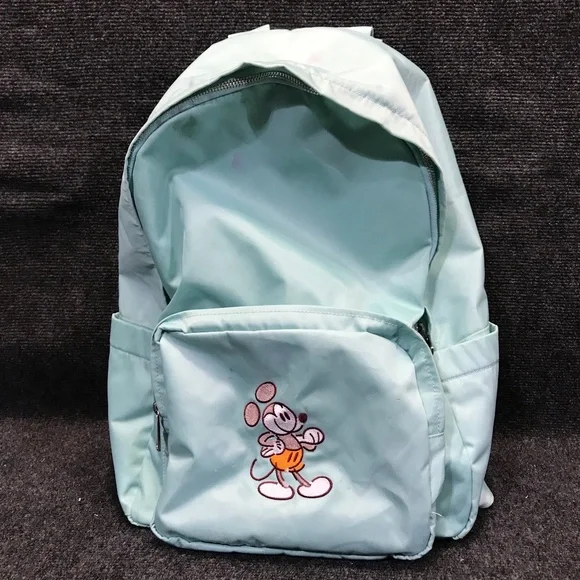 Disney Parks FAC-084155-23192 Mickey & Friends Genuine‎ Mousewear Teal Backpack