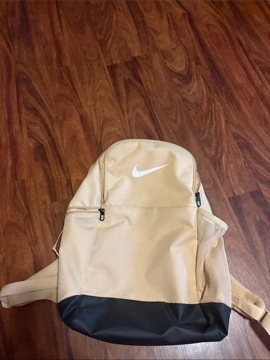 Nike Tan and Black Everyday Backpack