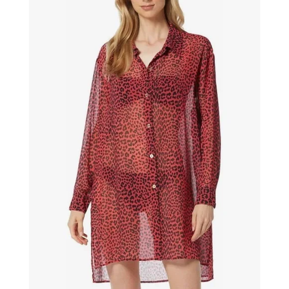 Michael Kors Animal Print Cover Up