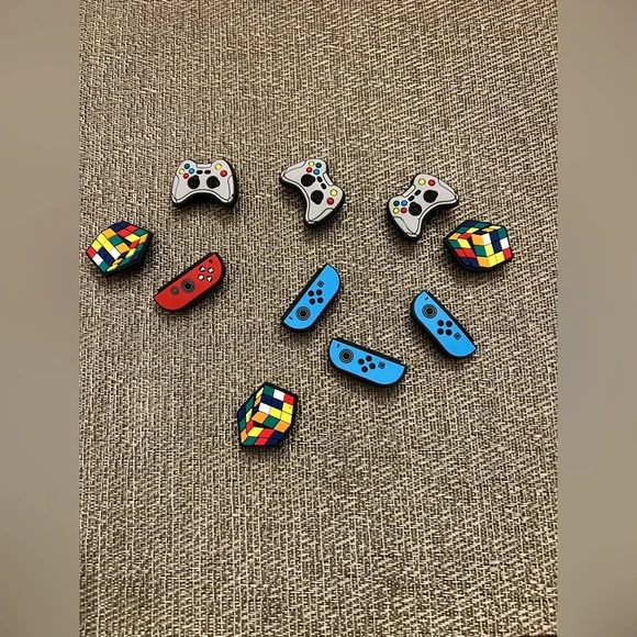 New!‎  Gamers croc charms