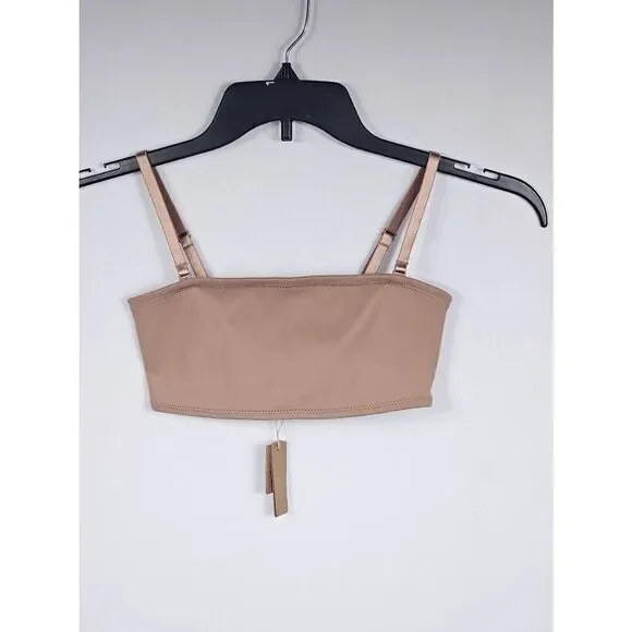 Skims bandeau swim top Nwt‎