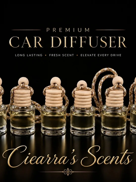 Ciearra's Scents Premium Handmade Car, Home, Office Diffusers