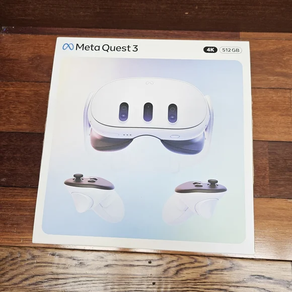 Quest 3 VR Headset - White (512GB)