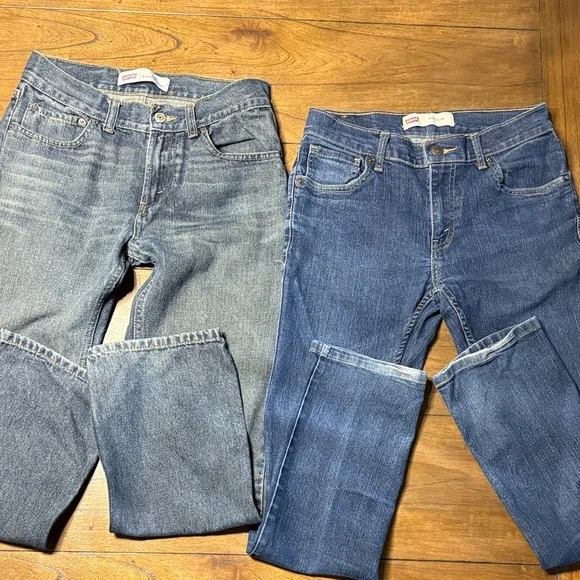 Levi Strauss Boy’s Blue Jeans, Size 16 28x28